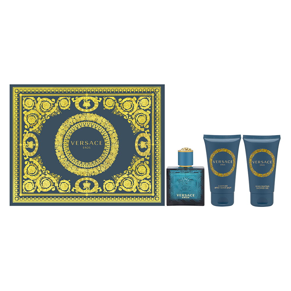 3 Piece Set Includes: 1.7 oz  Eau de Toilette Spray + 1.7 oz Shower Gel + 1.7 oz After Shave Balm